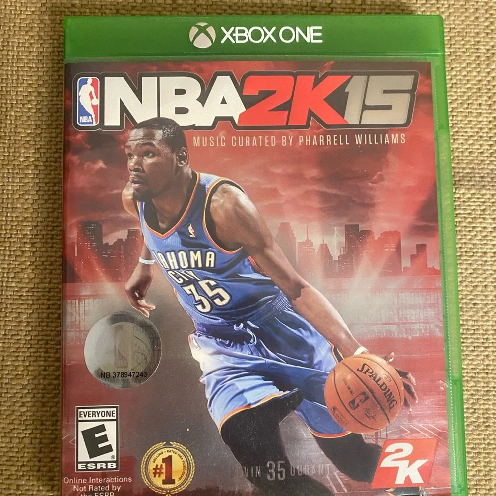 Microsoft Xbox One NBA 2K15 Game with Red Disc